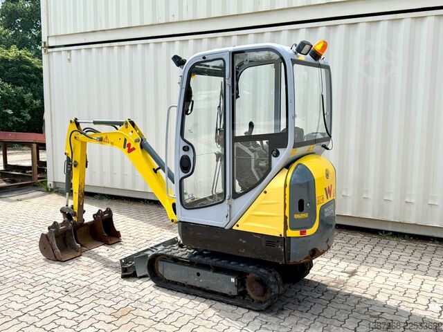 迷你挖掘机 WACKER Neuson ET16 / 2019 BJ / 996 H / 3x Löffel