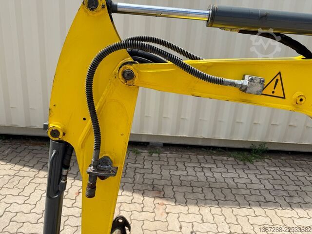 迷你挖掘机 WACKER Neuson ET16 / 2019 BJ / 996 H / 3x Löffel