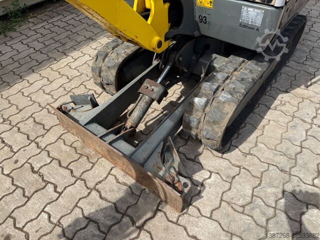 迷你挖掘机 WACKER Neuson ET16 / 2019 BJ / 996 H / 3x Löffel