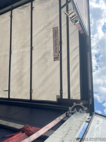 Ανοιχτό ημιρυμουλκούμενο με μουσαμά SCHMITZ CARGOBULL SCB S3T Pritsche Schiebeplane Edscha Lift