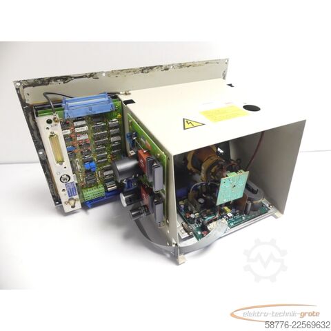 Componente Siemens SINUMERIK 548 025.9015.04 System 3 Bedientafel + Steuerung SN A1452596