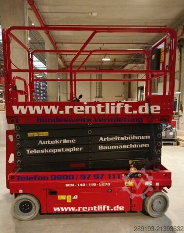 šķērveida pacēlājs MAGNI ES 1412 E Elektro 13,80 m