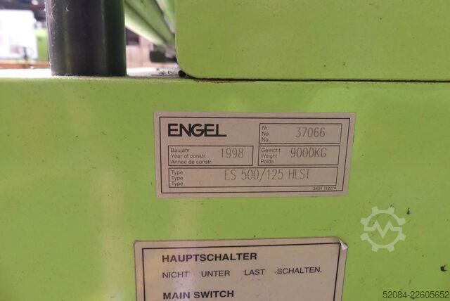 Máquina de moldeo por inyección ENGEL ES 500/125 HLST