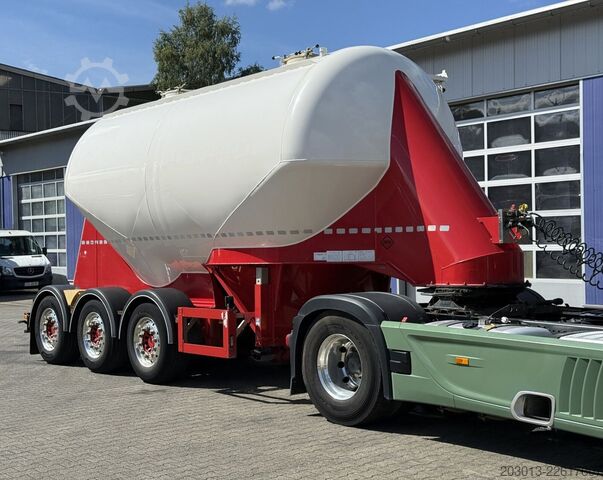 半挂车筒仓 FELDBINDER FFB Silo Auflieger TEUT 26.3 - 26 m³ Asche Gülle