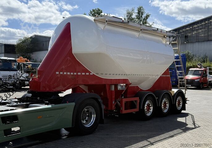 半挂车筒仓 FELDBINDER FFB Silo Auflieger TEUT 26.3 - 26 m³ Asche Gülle