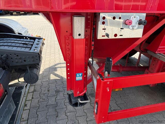 半挂车筒仓 FELDBINDER FFB Silo Auflieger TEUT 26.3 - 26 m³ Asche Gülle