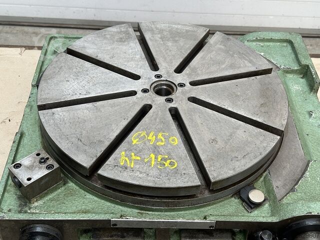 手动旋转工作台 Plateau diviseur manuel Ø 450 mm