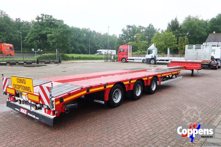 Pemuat semi rendah Max Trailer Max 100-F-S43-1AAF Uitschuifbaar 450cm