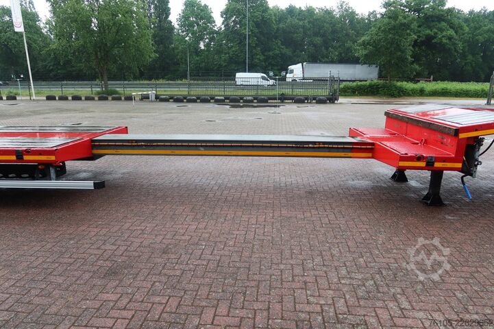 Pemuat semi rendah Max Trailer Max 100-F-S43-1AAF Uitschuifbaar 450cm