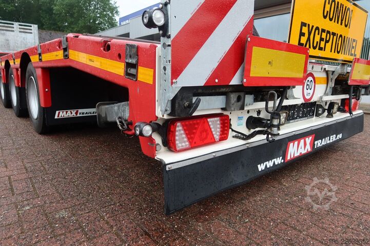 Pemuat semi rendah Max Trailer Max 100-F-S43-1AAF Uitschuifbaar 450cm