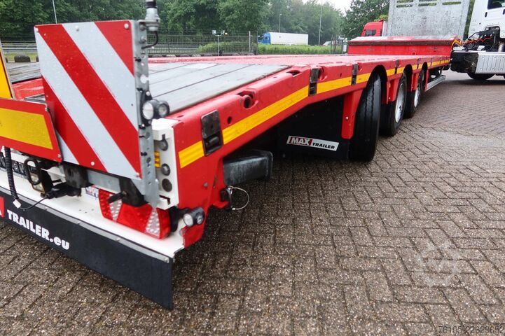 Pemuat semi rendah Max Trailer Max 100-F-S43-1AAF Uitschuifbaar 450cm