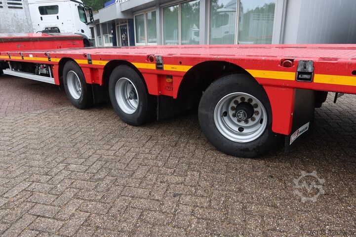 Pemuat semi rendah Max Trailer Max 100-F-S43-1AAF Uitschuifbaar 450cm