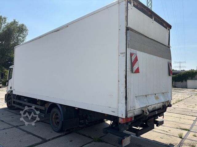 รถบรรทุกพร้อมตัวถังแบบตู้ / ลิฟต์ท้ายรถ, ระบบขับเคลื่อนเพลาหน้า, ที่นอน Iveco Euro Cargo 120E28P, FFH 1 Liege