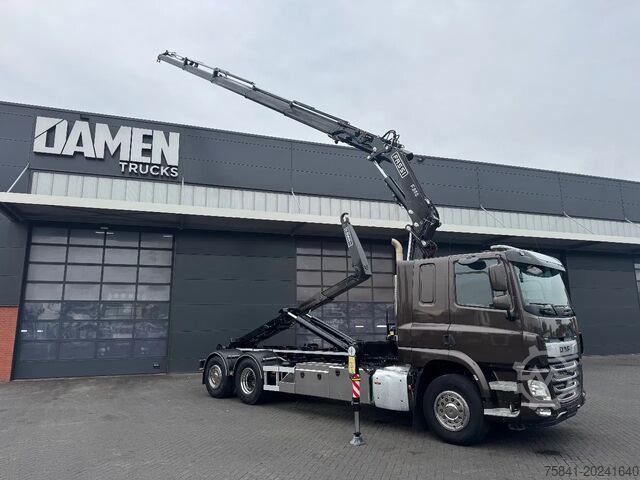 Hook arm system DAF CF 410 6x2 FASSI F 255A.2.25 + AJK Haakarmsysteem