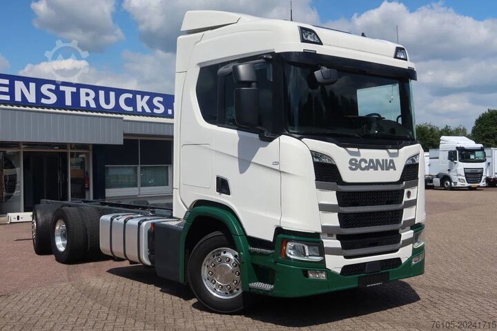 แชสซีพร้อมห้องโดยสารคนขับ Scania R500 NGS R 500 6x2 Chassis, Stuur liftr as 6x2