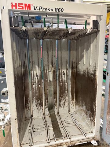 Baļļu prese HSM V-Press 860 Plus