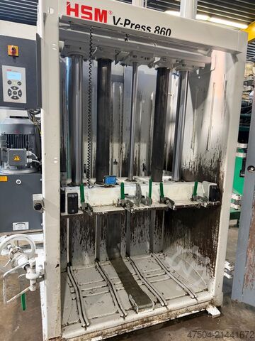 Baļļu prese HSM V-Press 860 Plus