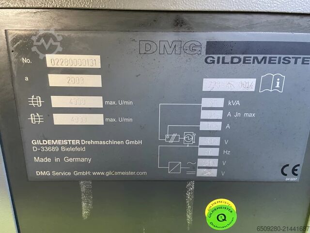 CNC-draai- en freescentrum Gildemeister CTX 520 Linear