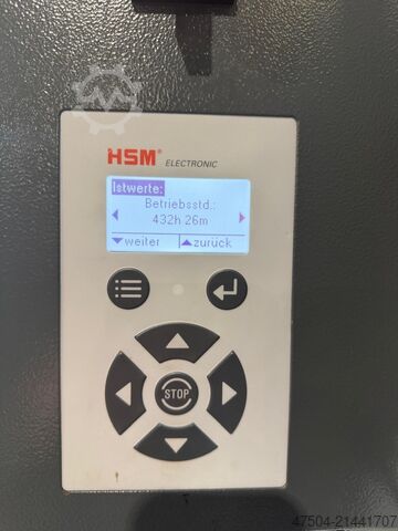 Bale press HSM V-Press 860 Plus