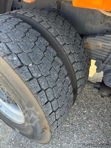 Sanduk + Dizalica BONFIGLIOLI 80.000, 4 osovine, 8X4 SCANIA 164 G 480 CASSONE + GRU BONFIGLIOLI
