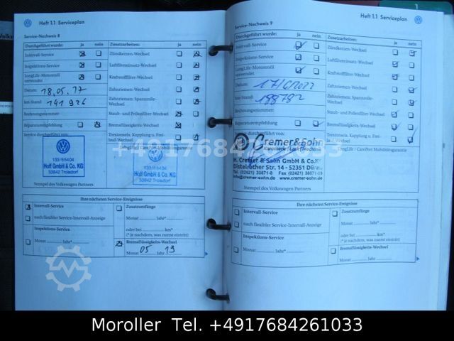 Κλειστό βαν VOLKSWAGEN Caddy Kasten 1.9 TDI*LKW*BOTT WERKSTATT WAGEN*