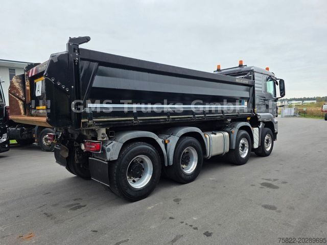 Ανατρεπόμενο φορτηγό MAN TGS 35.480 / WECHSEL Meiller Bordm + ISO Mulde