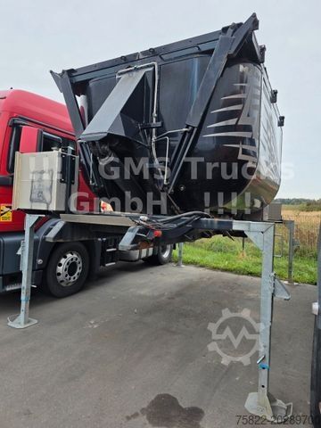 Τρίπλευρο ανατρεπόμενο φορτηγό MAN TGS 35.480 / WECHSEL Meiller Bordm + ISO Mulde