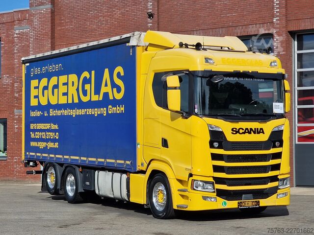 Sliding tarpaulin Scania S 450 Highline 6x2*4 - Tautliner - Loadlift - R...