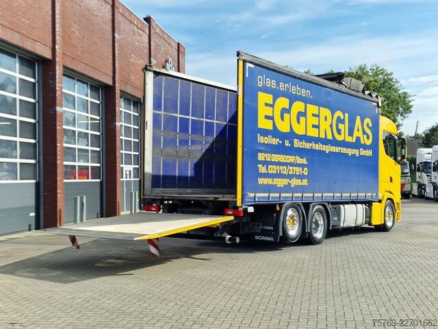 Bīdāmais tents Scania S 450 Highline 6x2*4 - Tautliner - Loadlift - R...