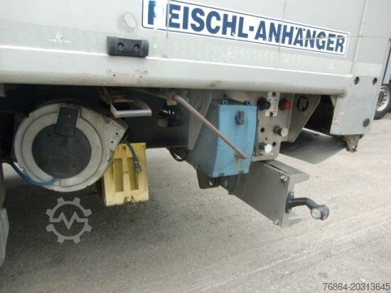 Semi-remorque à plancher roulant  PEISCHL 3ESPOS, SCHUBBODEN ,SAF-ACHSEN, FUNK, LIFTACHSE, 10MM BODEN, BESCHäDIGT!