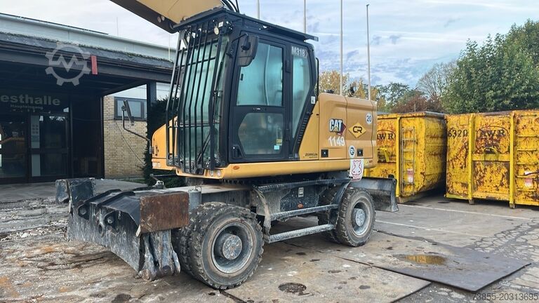 Mobilni bager Caterpillar M318D