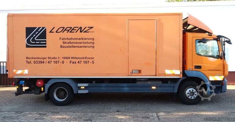 Box truck MERCEDES-BENZ Atego 1524