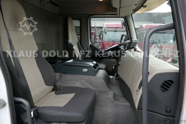 Tovorno vozilo s ravno platformo in ponjavo RENAULT Premium 430 Getränkewagen Lift-/Lenkachse EU5