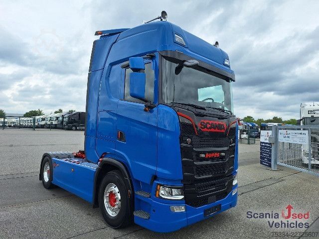 Njësi standarde të tërheqjes Scania S 520 A4x2NB V8 Leder schwarz - Vollluft!!!