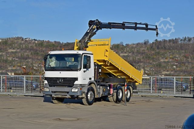Автокран MERCEDES-BENZ ACTROS 2636 * TEREX 165.2E - A4 + FUNK/6x4