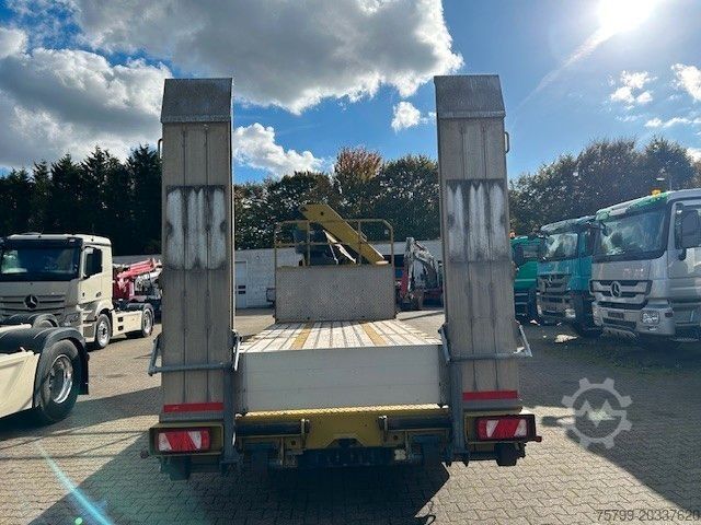 مقطورة منخفضة التحميل  Stehmann Tandem mit Rampen + 6x Containerverrieg