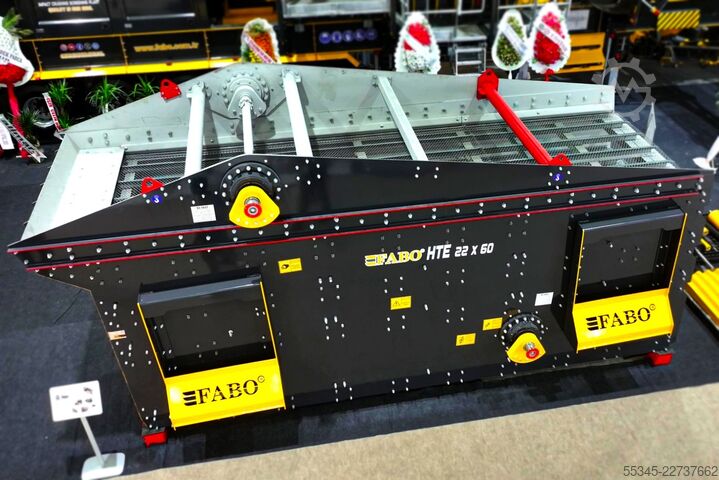 Vagli vibranti FABO Vibrating screens HTE-2260 HORIZONTAL VIBRATING SCREEN