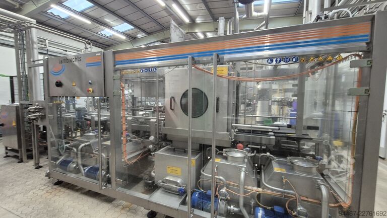 Punjenje buradi za pivo Lambrechts Monobloc 80 Keg Filling Line