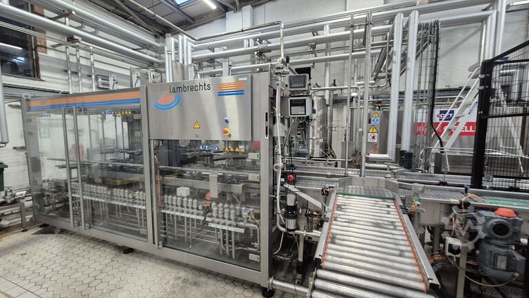 Punjenje buradi za pivo Lambrechts Monobloc 80 Keg Filling Line