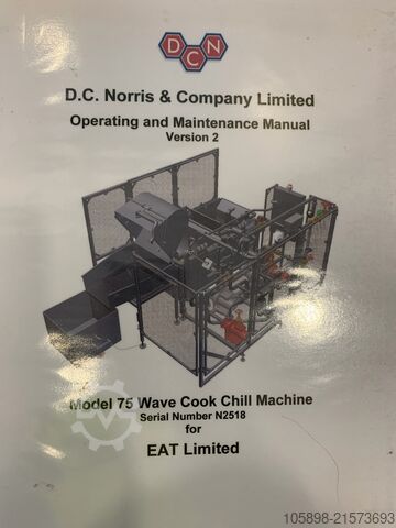 パスタ・ライス調理冷却システム DC Norris Wave 75 Cook Chill System