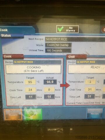 パスタ・ライス調理冷却システム DC Norris Wave 75 Cook Chill System