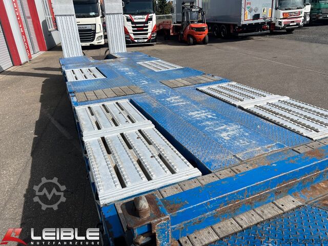 Низкорамный полуприцеп ES-GE 3.SOU-1N-RM Mega-Teleskopierbar-Radmulden-TOP-