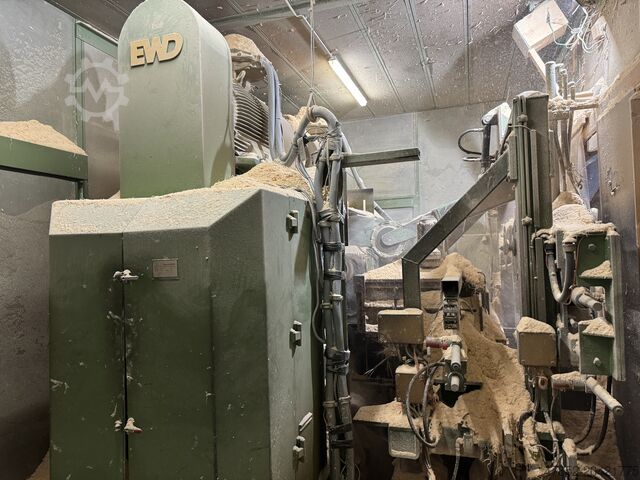 Täydellinen saha (kiinteä) EWD Spaner- Kreissägenanlage DWK DWK 700 T-6 / FZ5