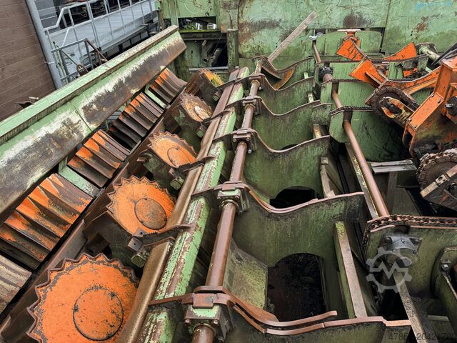 Beschleunigungsrollen HOLTEC LogRunner V-Rollgang