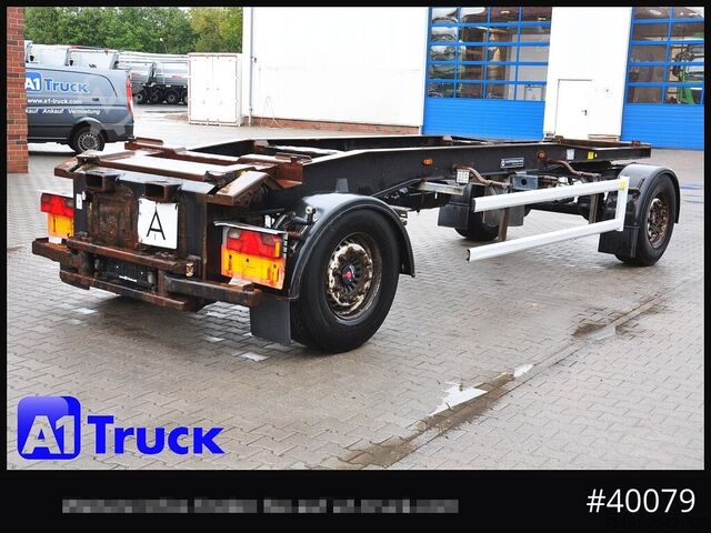 Abrollanhänger HUEFFERMANN HSA 1870, Abrollanhänger, Schlitten,