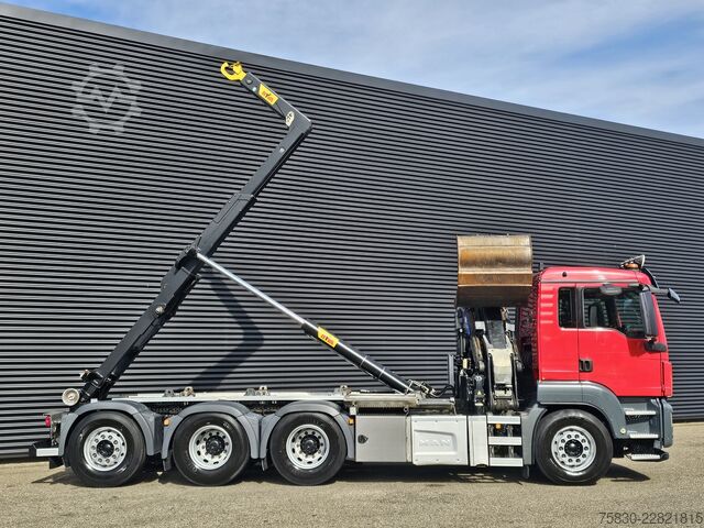 Sistema de braço de gancho MAN TGS 35.430 8x4-4 BL / HAAKARM + Z KRAAN / CRANE