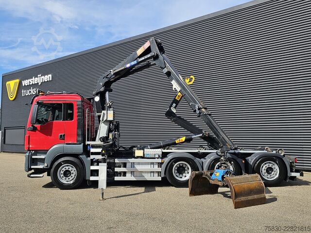 Sistema de braço de gancho MAN TGS 35.430 8x4-4 BL / HAAKARM + Z KRAAN / CRANE