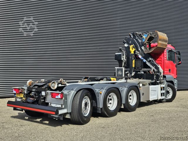 Sistema de braço de gancho MAN TGS 35.430 8x4-4 BL / HAAKARM + Z KRAAN / CRANE