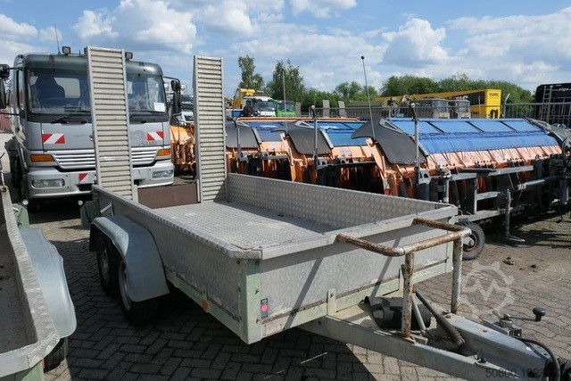Tieflader Anhänger  Schoon, Tandem, Rampen, Baggertransport,Verzinkt