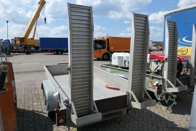 Tieflader Anhänger  Schoon, Tandem, Rampen, Baggertransport,Verzinkt